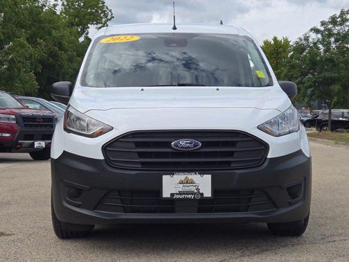 Frozen White 2022 Ford Transit Connect XL Cargo Van