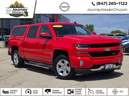 Red Hot 2017 Chevrolet Silverado 1500 2LT
