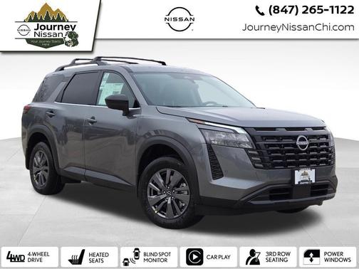 Gun Metallic 2026 Nissan Pathfinder SV