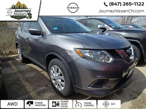 Gun Metallic 2016 Nissan Rogue S