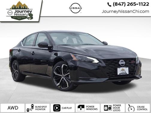 Super Black Clearcoat 2026 Nissan Altima SR AWD