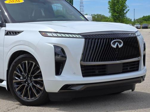 Radiant White 2026 INFINITI QX80 AUTOGRAPH AWD