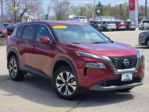 Scarlet Ember Tintcoat 2023 Nissan Rogue SV