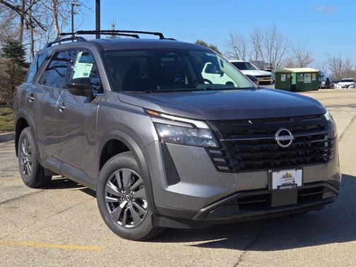 Gun Metallic 2026 Nissan Pathfinder SV