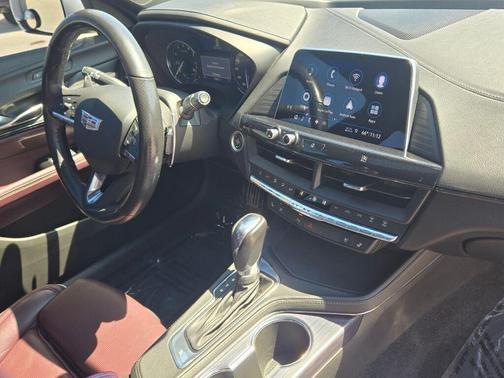 Crystal White Tricoat 2020 Cadillac CT4 Sport