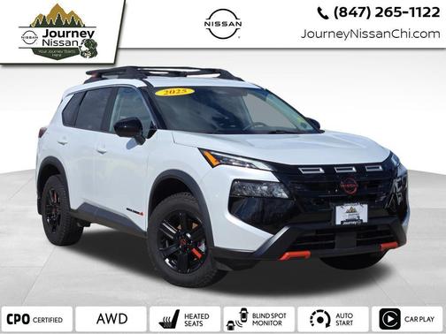 Everest White Pearl 2025 Nissan Rogue Rock Creek