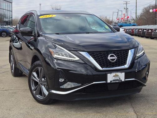Super Black 2024 Nissan Murano Platinum Intelligent AWD
