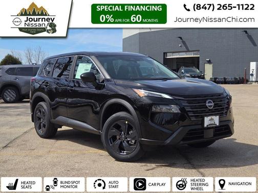 Super Black 2026 Nissan Rogue SV