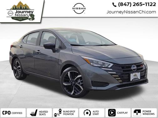 Gun Metallic 2025 Nissan Versa 1.6 S