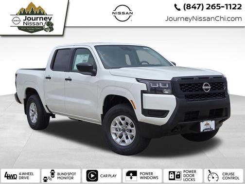 Glacier White 2026 Nissan Frontier S
