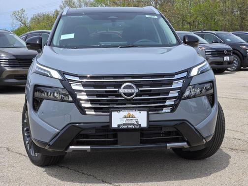 Boulder Gray/Super Black 2026 Nissan Rogue Platinum