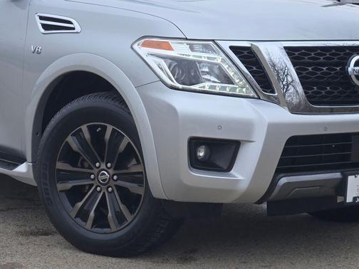 Brilliant Silver Metallic 2019 Nissan Armada Platinum