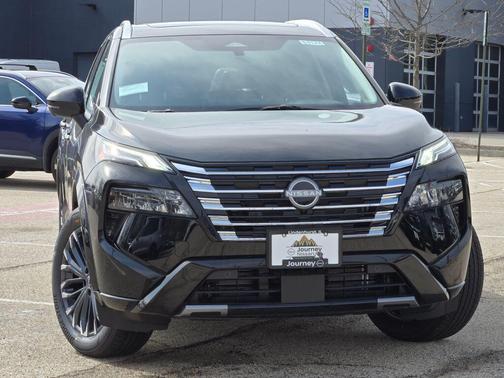 Super Black 2026 Nissan Rogue Platinum