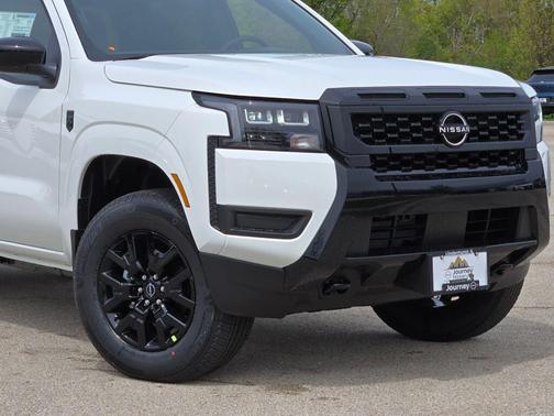 Glacier White 2026 Nissan Frontier SV