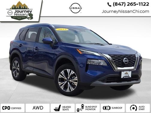 Caspian Blue Metallic 2023 Nissan Rogue SV