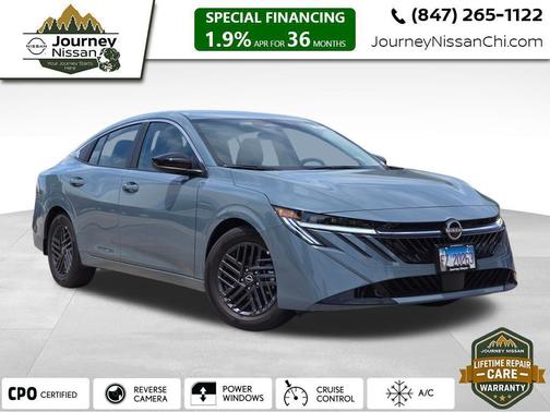 Atlantic Gray Metallic 2026 Nissan Sentra SV
