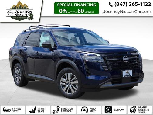 Deep Ocean Blue Pearl 2026 Nissan Pathfinder SL