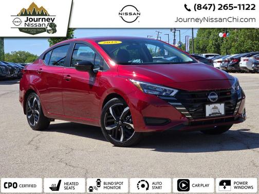 Scarlet Ember Tintcoat 2025 Nissan Versa 1.6 S