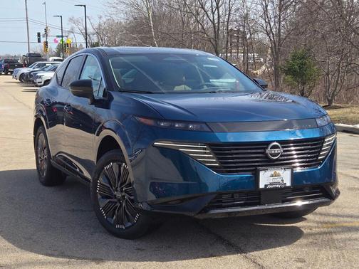 Aurora Blue/Super Black 2026 Nissan Murano Platinum