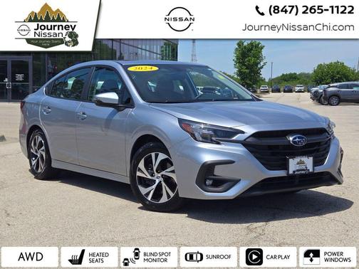 Ice Silver Metallic 2024 Subaru Legacy Premium