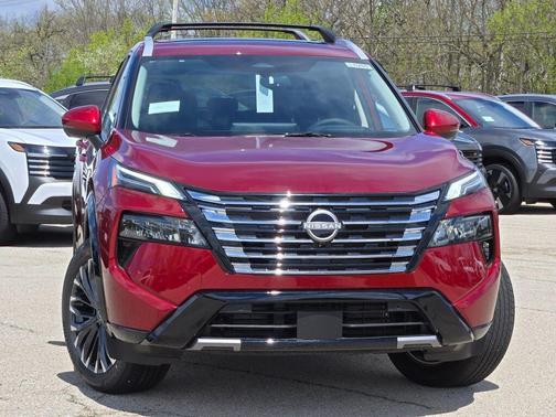 Scarlet Ember Tintcoat 2026 Nissan Rogue Platinum