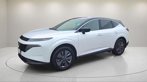 Everest White Pearl Tricoat/Super Black 2025 Nissan Murano SL
