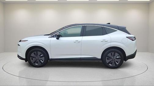 Everest White Pearl Tricoat/Super Black 2025 Nissan Murano SL