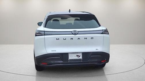 Everest White Pearl Tricoat/Super Black 2025 Nissan Murano SL