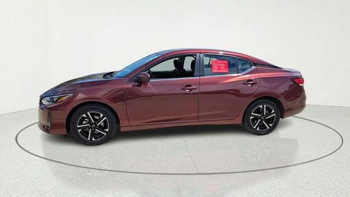Rosewood Metallic 2025 Nissan Sentra SV