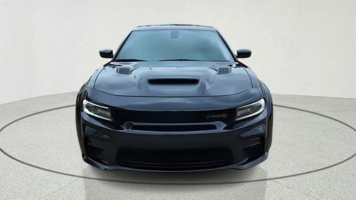 Pitch Black Clearcoat 2021 Dodge Charger SRT Hellcat