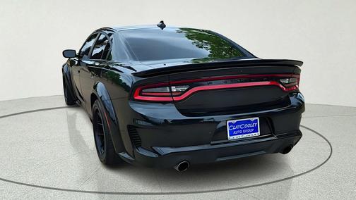 Pitch Black Clearcoat 2021 Dodge Charger SRT Hellcat