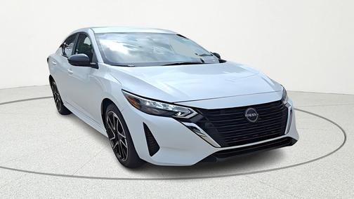 Aspen White Tricoat 2025 Nissan Sentra SR