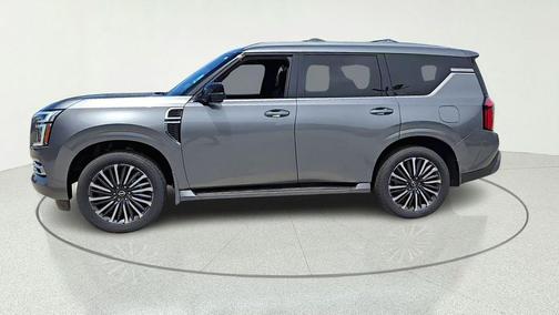 Gun Metallic 2025 Nissan Armada Platinum Reserve 2WD