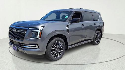Gun Metallic 2025 Nissan Armada Platinum Reserve 2WD