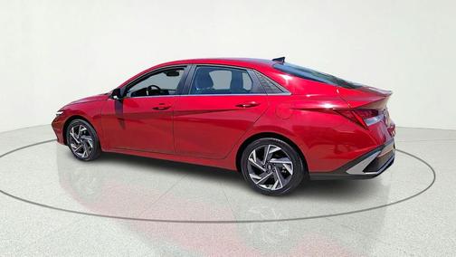 Ultimate Red Metallic 2025 Hyundai ELANTRA HEV Limited