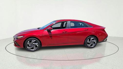 Ultimate Red Metallic 2025 Hyundai ELANTRA HEV Limited