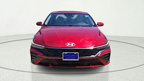 Ultimate Red Metallic 2025 Hyundai ELANTRA HEV Limited