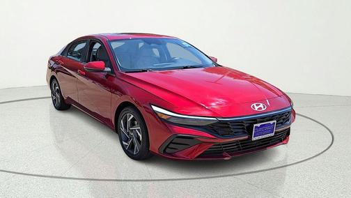 Ultimate Red Metallic 2025 Hyundai ELANTRA HEV Limited
