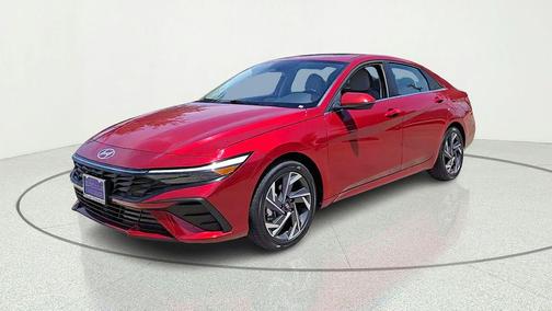 Ultimate Red Metallic 2025 Hyundai ELANTRA HEV Limited