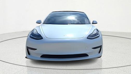 Pearl White Multi-Coat 2021 Tesla Model 3 Long Range