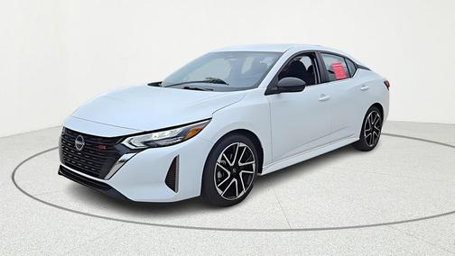 Aspen White Tricoat 2025 Nissan Sentra SR