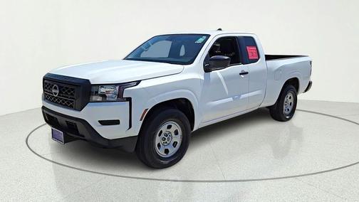 Glacier White 2023 Nissan Frontier S