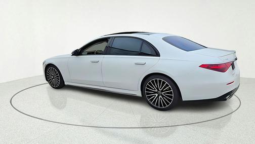 White 2023 Mercedes-Benz S-Class 4MATIC