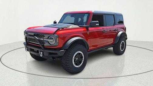 Hot Pepper Red Metallic Tinted Clearcoat 2023 Ford Bronco Badlands