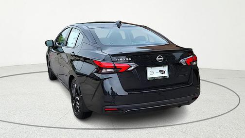 Super Black 2025 Nissan Versa 1.6 S