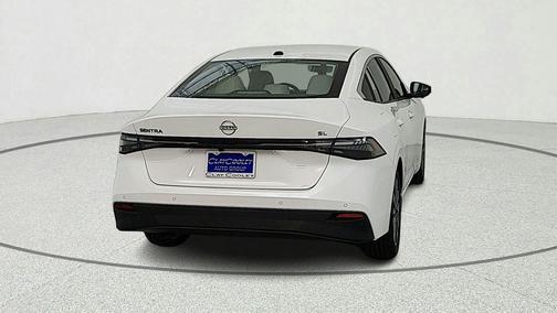 Aspen White Tricoat 2026 Nissan Sentra SL