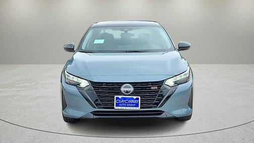 Atlantic Gray Metallic/Super Black 2025 Nissan Sentra SR