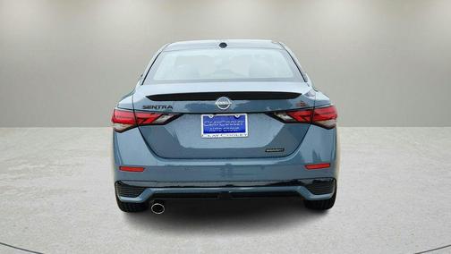 Atlantic Gray Metallic/Super Black 2025 Nissan Sentra SR