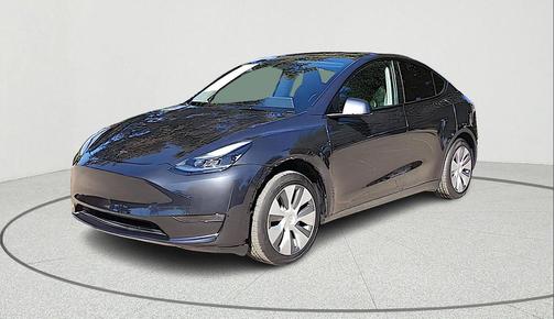 Gray 2023 Tesla Model Y Performance Dual Motor All-Wheel Drive