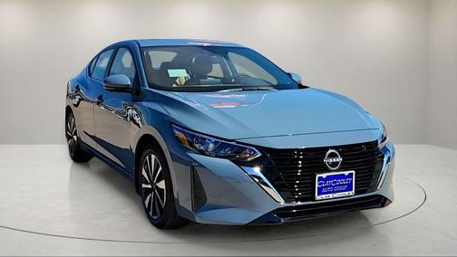 Atlantic Gray Metallic 2025 Nissan Sentra SV